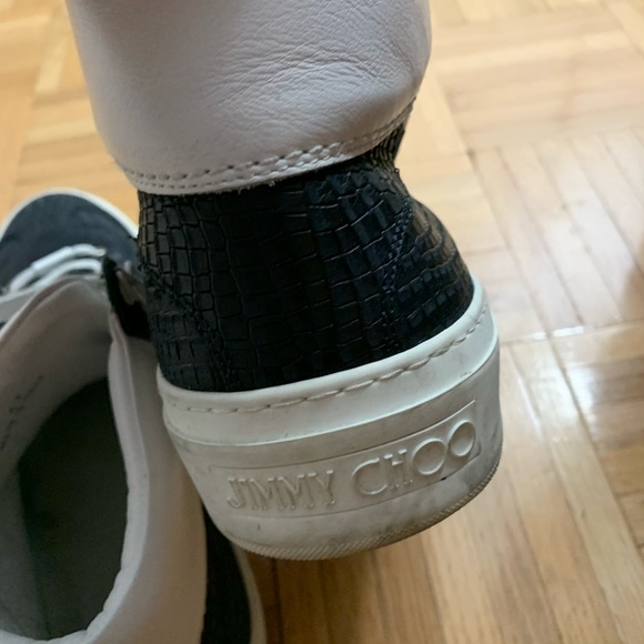 Jimmy choo leather sneakers for men - Picture 4 of 4